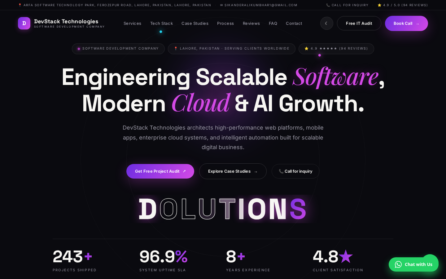 DevStack Enterprise Software Solutions